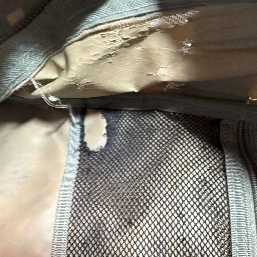 Digital Camo MOLLE Tactical Backpack Nylon Gray/Beige Zip Buckle Padded Straps